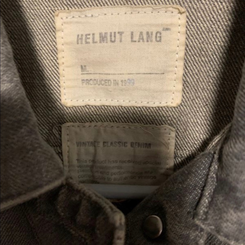 Helmut Lang denim jacket